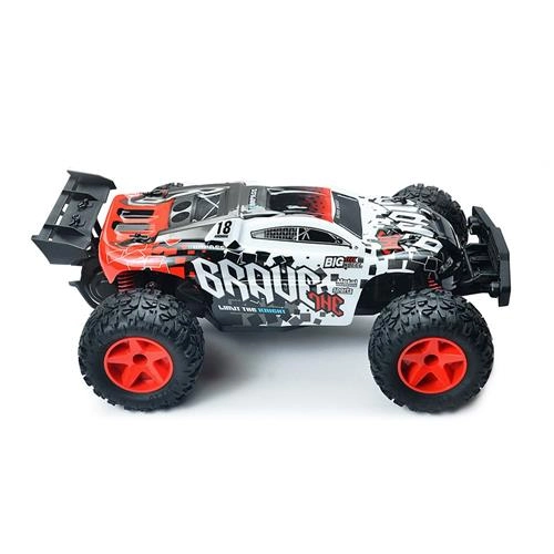 RC auto Pioneer Brave, bieločervená