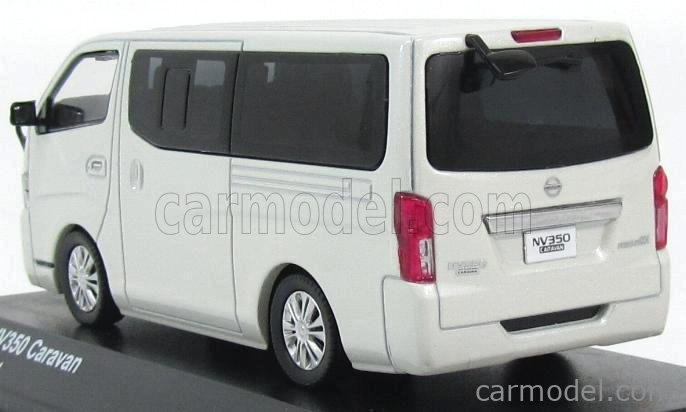Kyosho Nissan Nv350 Minibus Caravan 2012 1:43 Brillant White Pearl Met