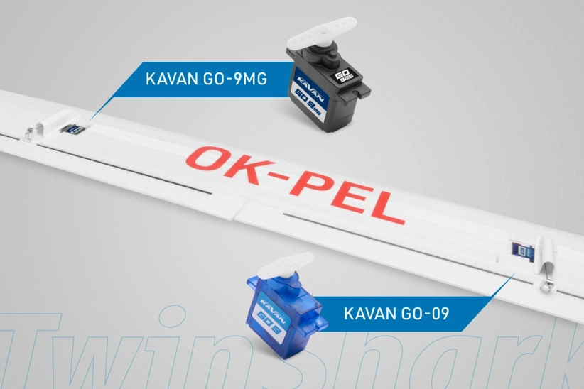 RC letadlo KAVAN 304TS TwinShark 2700mm - ARF