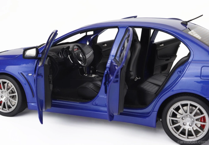 Sun-star Mitsubishi Lancer Evo X 2007 1:18 Blue Met