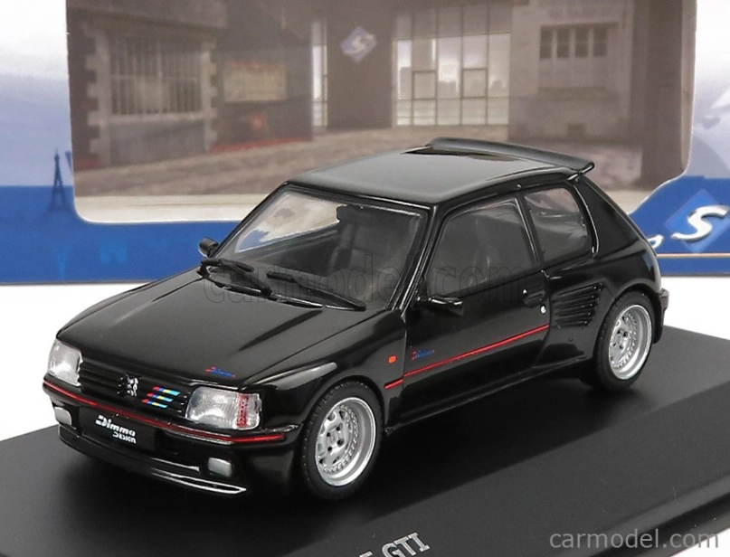 Solido Peugeot 205 Gti Dimma Body Kit 1988 1:43 Black