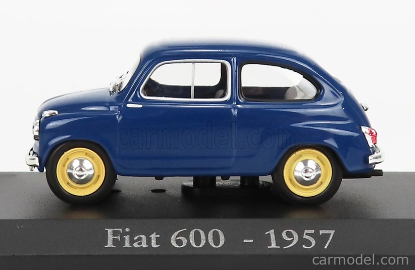 Edicola Fiat 600 1957 1:43 Modrá