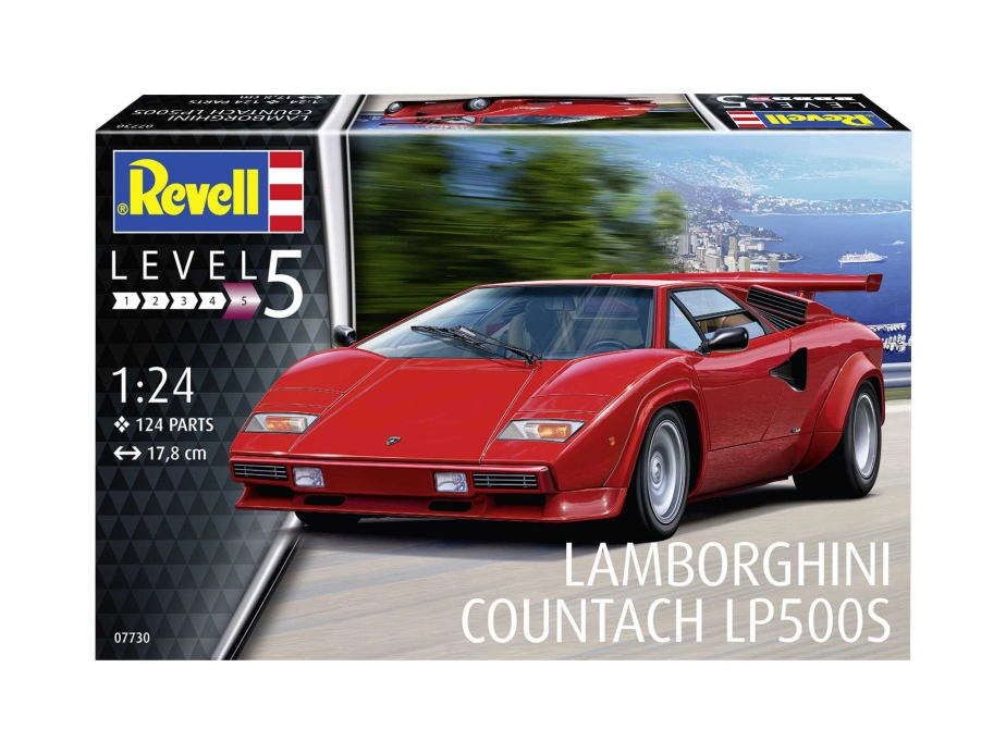 Plastic ModelKit auto 07730 - Lamborghini Countach LP500S (1:24)