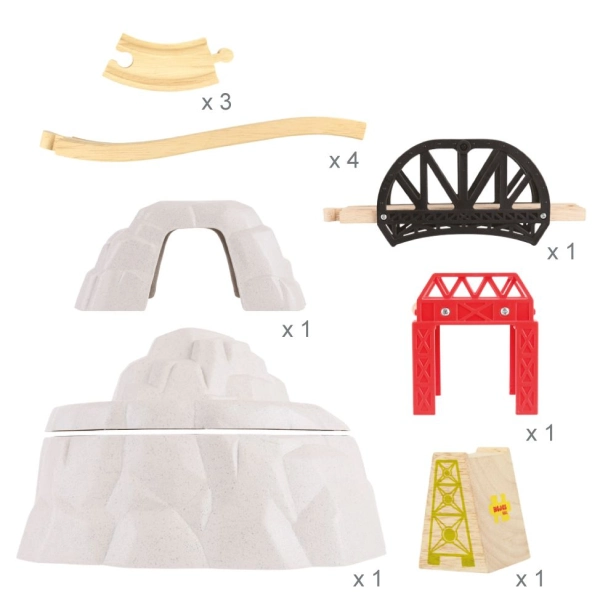 Bigjigs Rail Set horská dráha