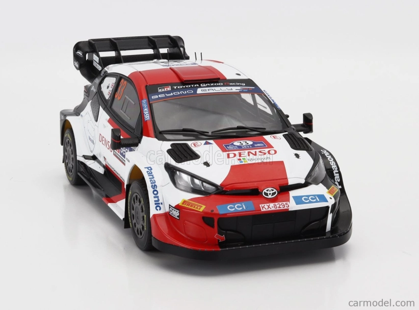 Ixo-models Toyota Yaris Gr Hybrid Rally1 Team Toyota Gazoo Racing Wrt N 33 Winner Rally Finland 2023 Elfyn Evans - Scott Martin 1:18 Bílá Červená Černá
