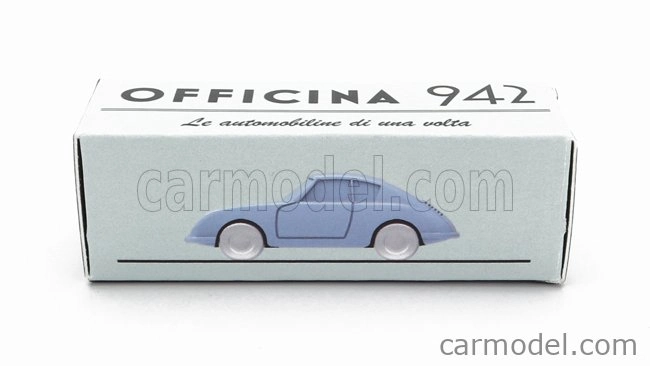 Officina-942 Fiat 500 Coupe Speciale Pininfarina 1957 1:76 svetlomodrá