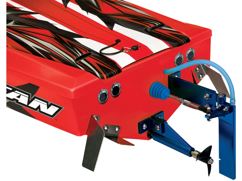 RC loď Traxxas Spartan TQi RTR, ružová