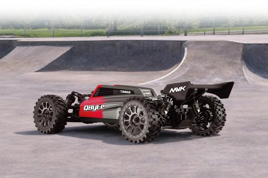 Buggy QByte XB Flux 1/12 – červená