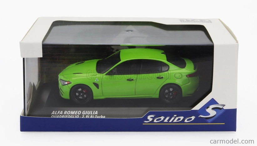 Solido Alfa romeo Giulia Quadrifoglio 2.9l Biturbo 2020 1:43 Zelená