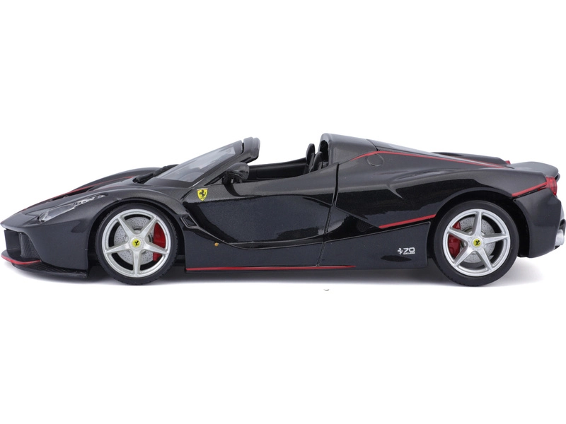 Bburago Ferrari LaFerrari Aperta 1:24 černá metalíza