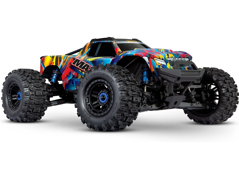 RC auto Traxxas Maxx 1:8 4WD TQi RTR, červená