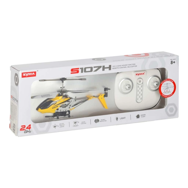 RC vrtuľník Syma S107H, žltá