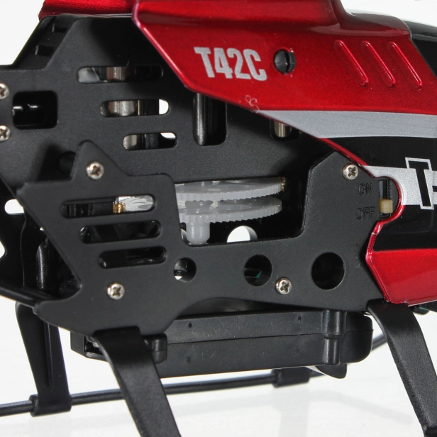 RC vrtuľník MJX T642C, červená