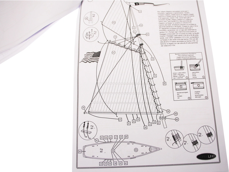COREL America Yacht 1:155 kit