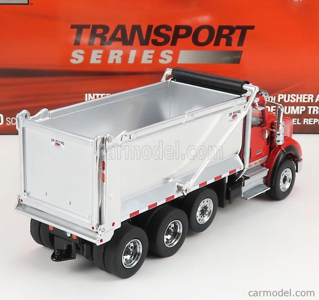 Dm-models International Hk620 Truck Cassone Ribaltabile 4-assi 2010 1:50 Red