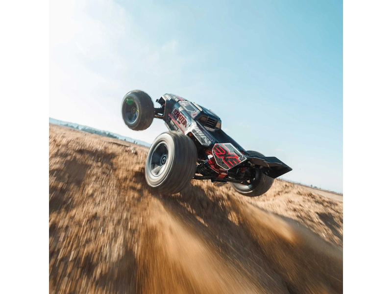 RC auto Arrma Kraton 6S BLX V6 1:8 4WD Extreme Bash RTR, čierne