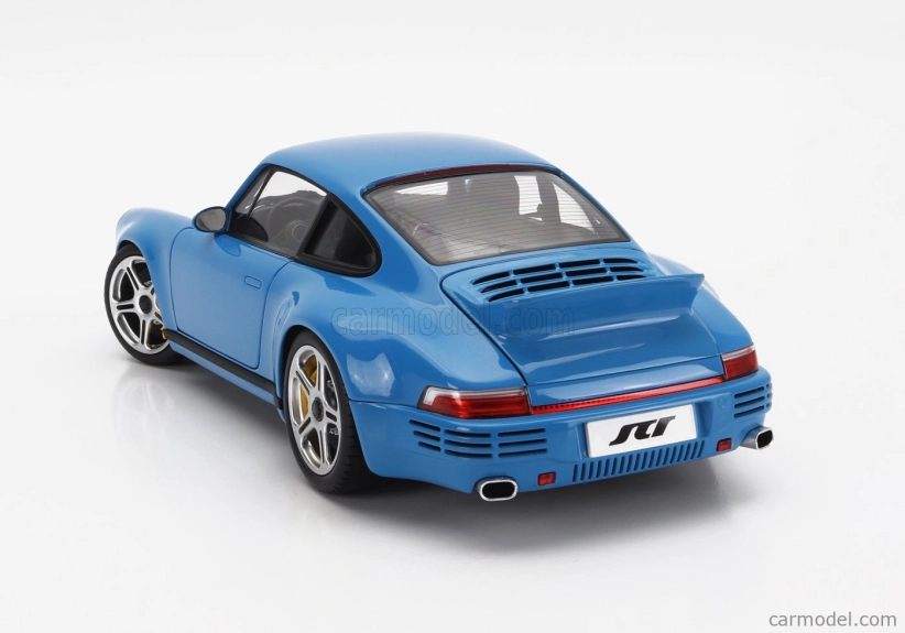 Takmer skutočné Porsche 911 964 Ruf Scr Coupe 2018 1:18 Blue