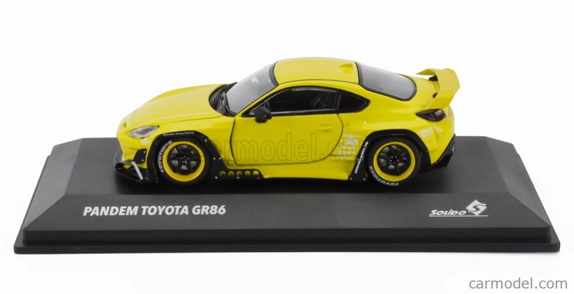 Solido Toyota Gr86 Rocket Bunny Coupe 2022 1:43 žltá