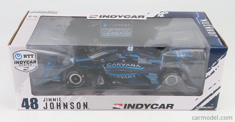 Greenlight Honda Team Chip Ganassi Racing N 48 Indianapolis Indy 500 Indycar Series 2021 J.johnson 1:18 Modrá Černá