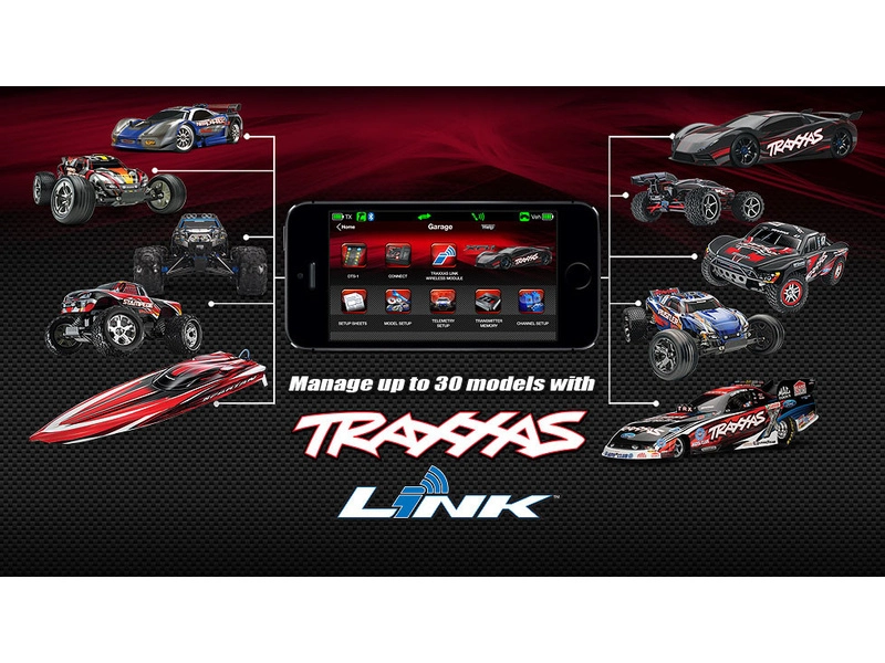 2-kanálový vysielač Traxxas TQi, prijímač TSM