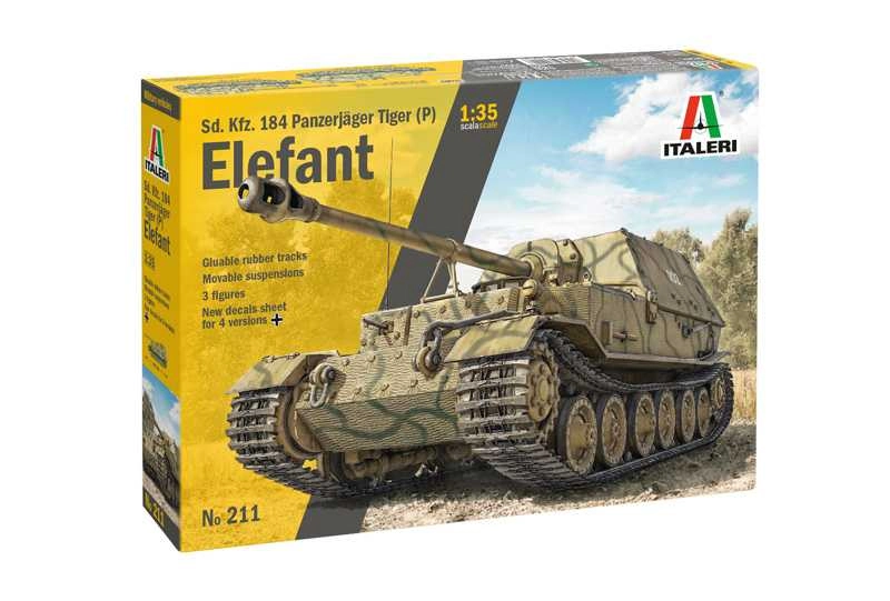 Italeri Tank Sd. Kfz. 184 Tiger Military 1945 1:35 /