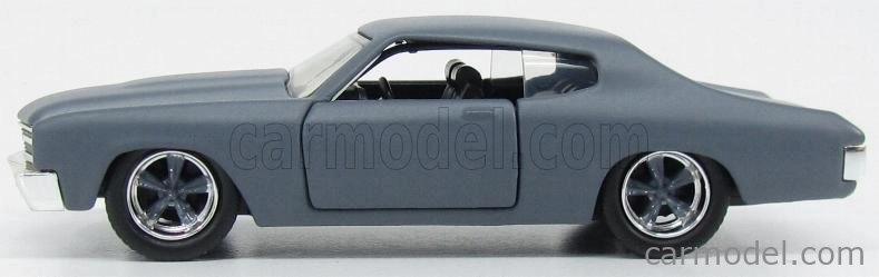 Jada Chevrolet Dom's Chevelle 454ss 1970 - Fast & Furious Iv (2009) - Solo Parti Originali - Originálne diely 1:32 Základná farba matná sivá