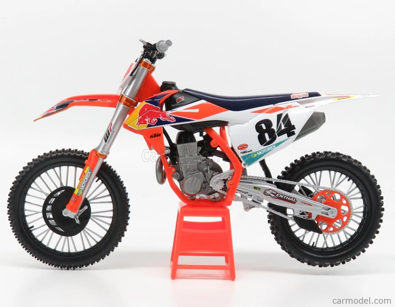 Maisto KTM 450 Sx Red Bull N 84 Jeffrey Herlings Supercross World Champion 2018 1:6 oranžovo-biela