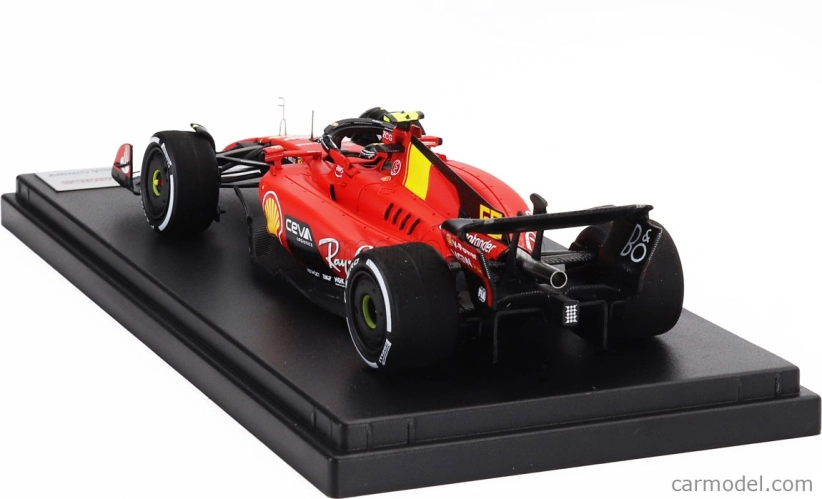 Looksmart Ferrari F1  Sf-23 Team Scuderia Ferrari N 55 Monza Gp 2023 Carlos Sainz 1:43 Červená Černá