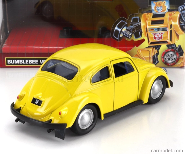 Jada Volkswagen Beetle 1969 - Bumblebee Transformers - film 1:32 Žltá
