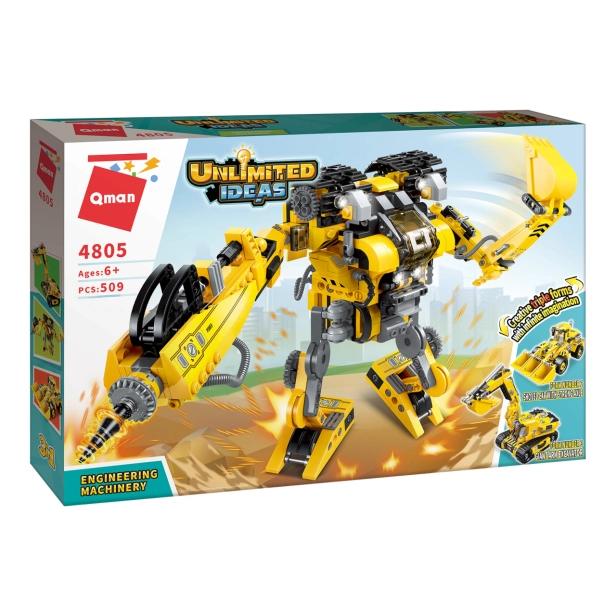 Qman Unlimited Ideas 4805 Stroje 3v1