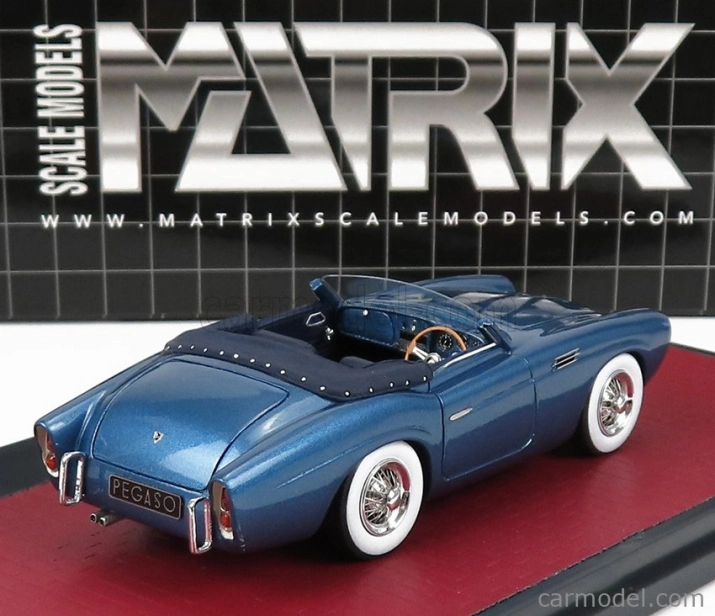Matrix scale models Pegaso Z-102 2-series Saoutchik Cabriolet Open 1954 1:43 Light Blue