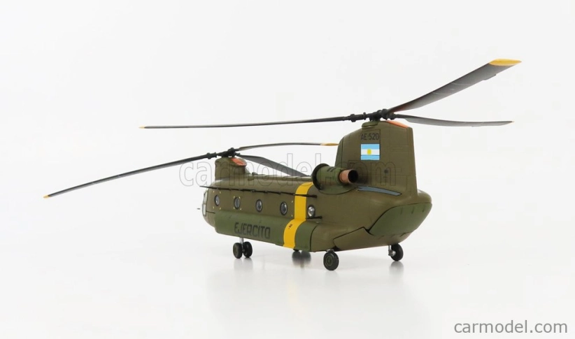 Corgi Boeing Ch-47 Chinook Helicopter Ae-520 Argentine Army 1:72, zelená