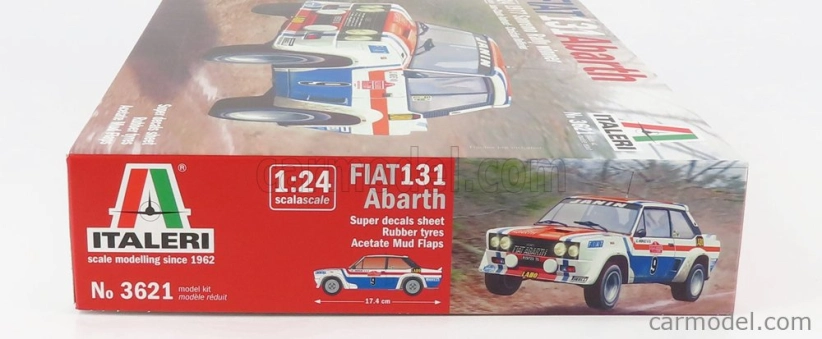 Italeri Fiat 131 Abarth N 9 Winner Rally Sanremo 1977 J.c.andruet - C.delferier 1:24 /