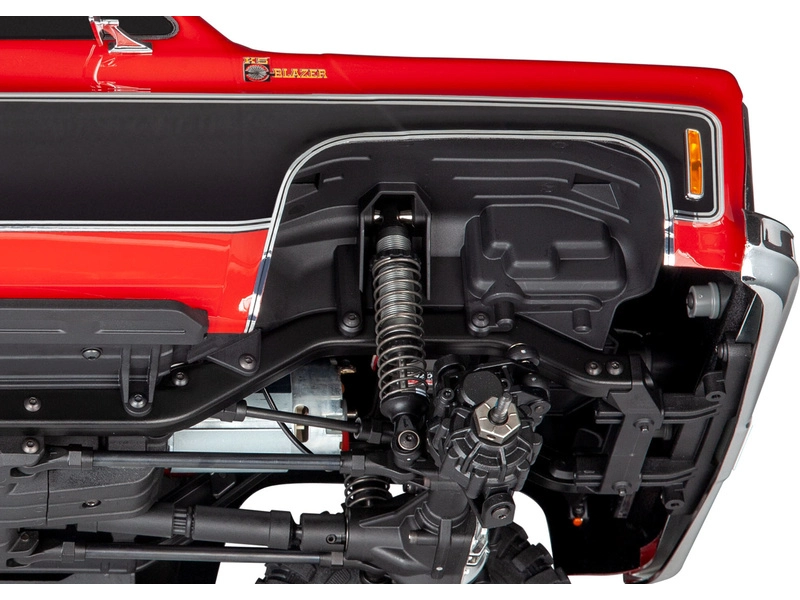 RC auto Traxxas TRX-4 Chevrolet K5 Blazer 1979 1:10 RTR, červená