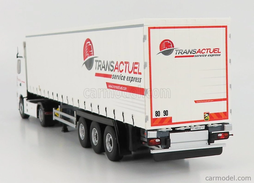 Eligor Mercedes benz Actros 5 1851 Truck Telonato Transactuel Transports 2018 1:43 Biela