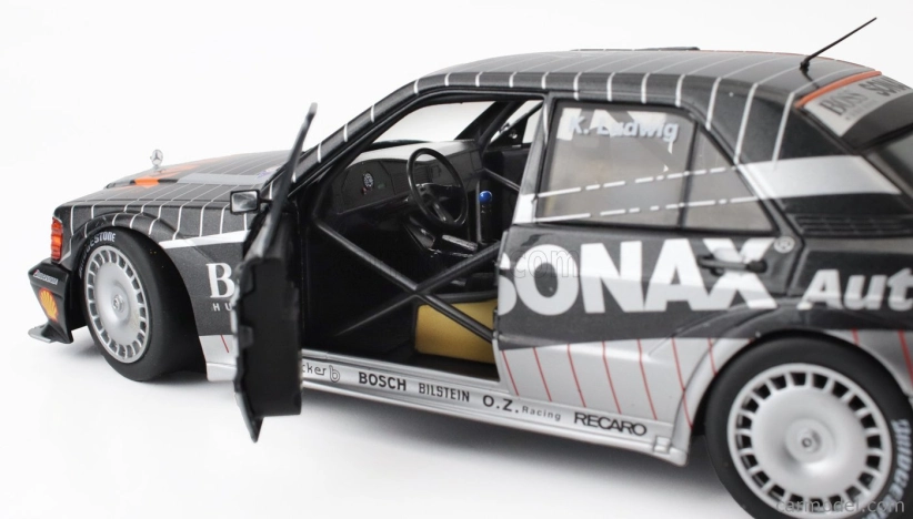 Werk83 Mercedes benz 190e 2.5 16v Evo2 Team Amg Motorenbau Gmbh N 3 Champion Dtm Sezóna 1992 Klaus Ludwig 1:18 Sivá čierna biela