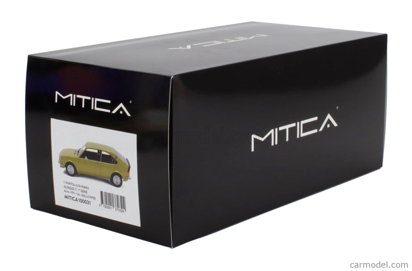 Mitica-r Alfa romeo Alfasud Ti 1-series 1973 1:18 Giallo Piper - Žlutá