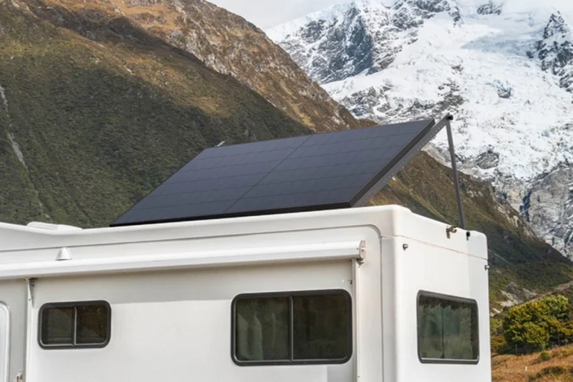 EcoFlow súprava dvoch 400 W rigidných solárnych panelov vr. súpravy na uchytenie