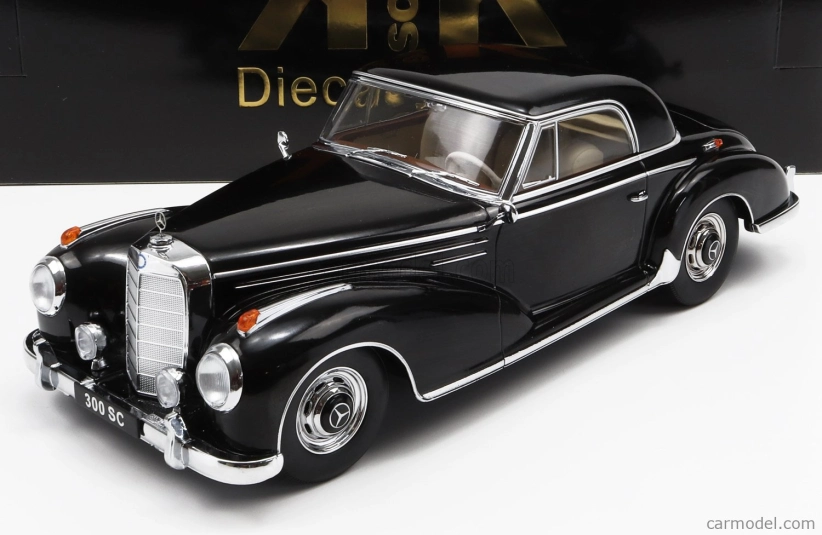 Kk-scale Mercedes benz 300s Coupe (w188) 1955 1:18 Black