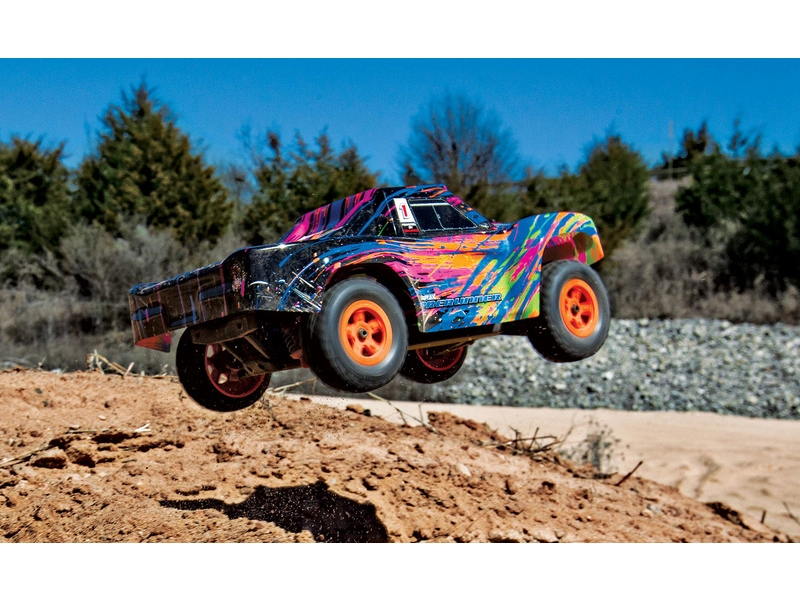 RC auto Traxxas Desert Prerunner 1:18 4WD RTR, modrá