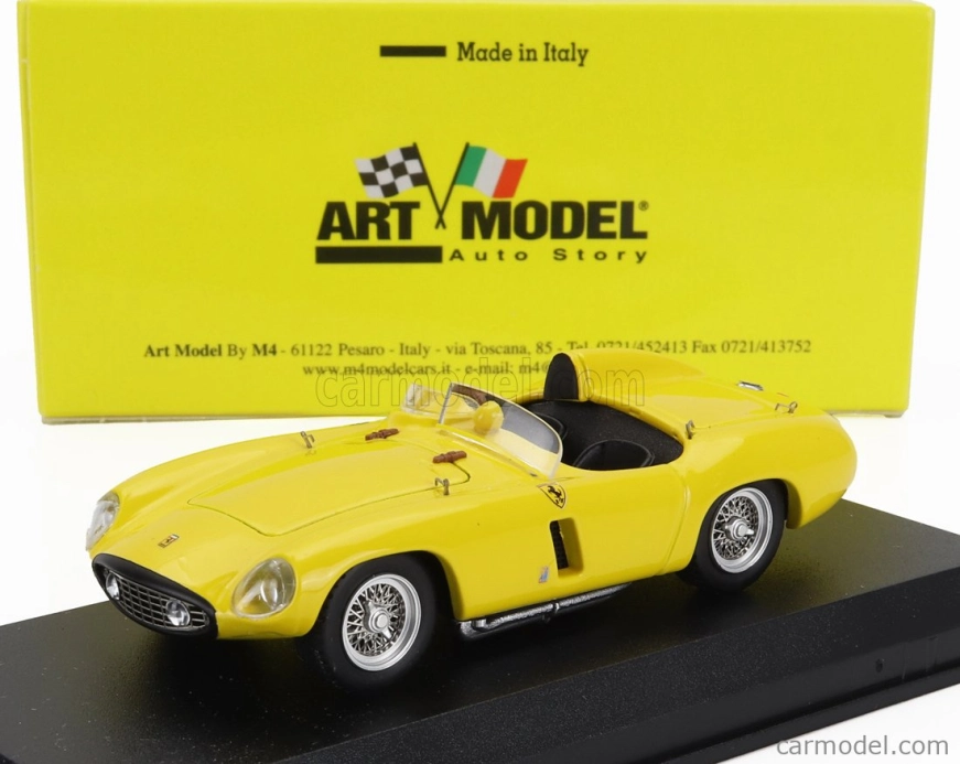 Art-model Ferrari 750 Monza Spider Street Version 1955 1:43 Yellow