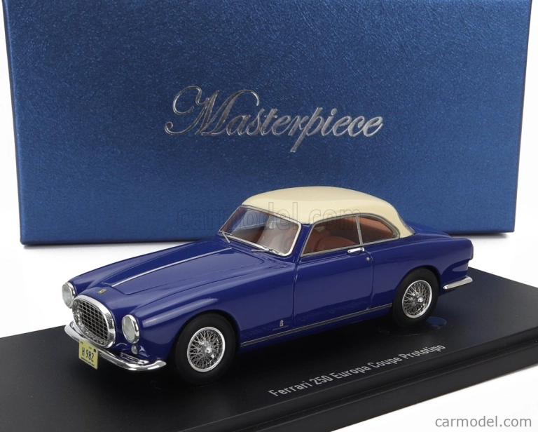 Autocult Ferrari 250 Gt Europa Ch.0297eu Coupe Prototype 1953 1:43 Modrá