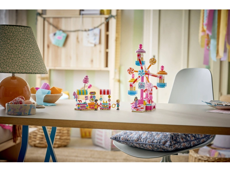 LEGO Friends - Kolotoč se sladkostmi a cupcaky