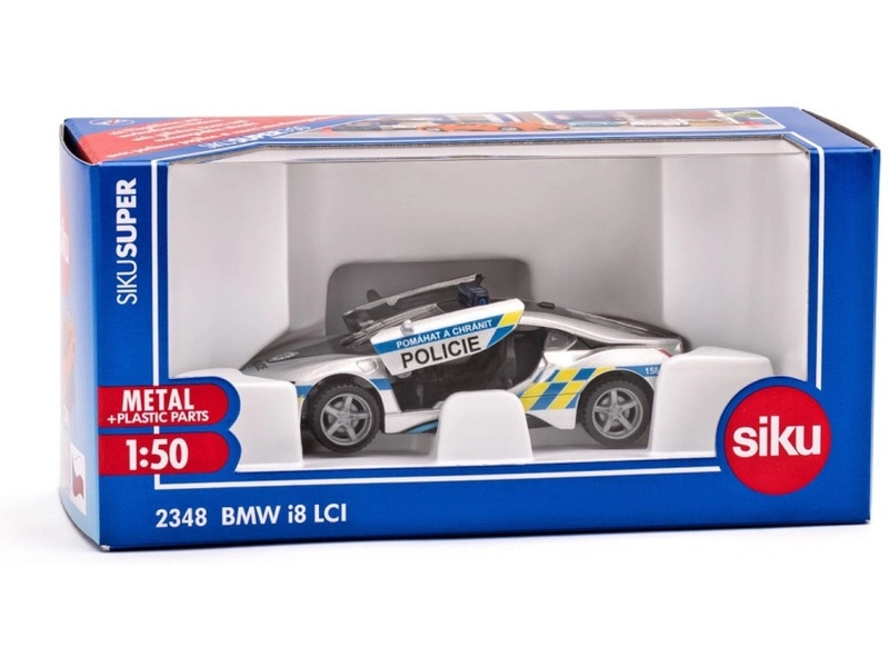 SIKU Super – BMW i8 LCI polícia CZ 1:50
