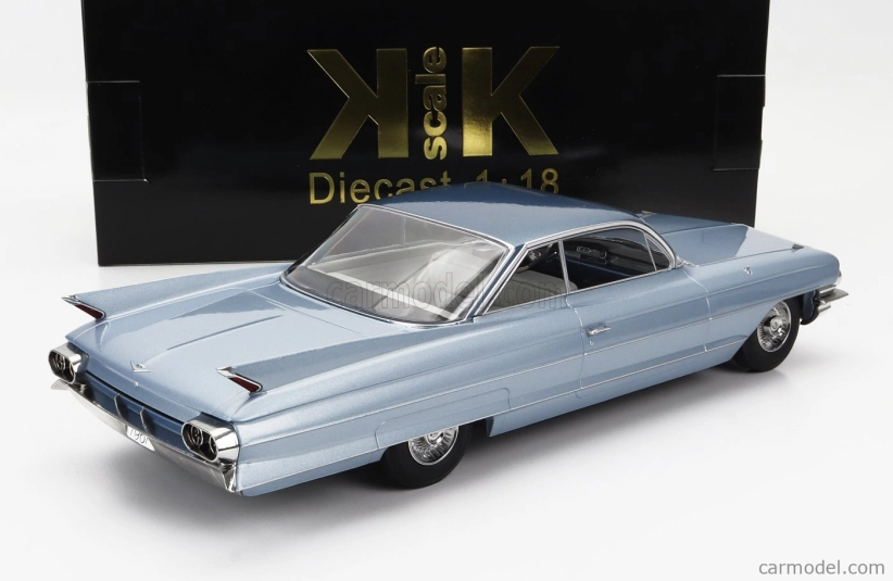 Cadillac Series 62 Coupe Deville 1961 1:18 Light Blue Met