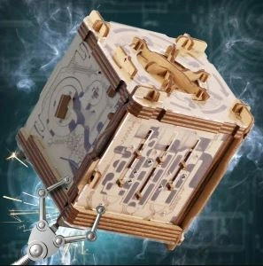 iDventure puzzle úniková miestnosť Cambridge labyrint