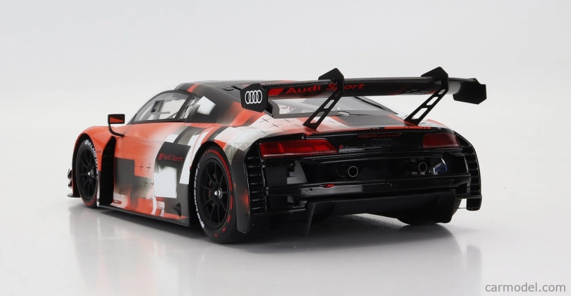 Spark-model Audi R8 Lms Gt3 Evo Ii Presentation 2022 1:18 Bílá Červená Černá