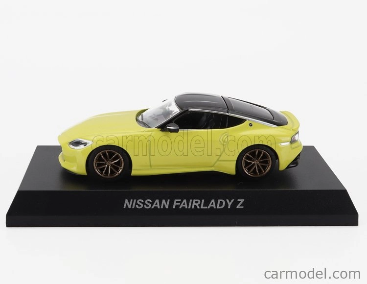 Kyosho Nissan Fairlady Z Coupe 2023 1:64 Žlutá Černá