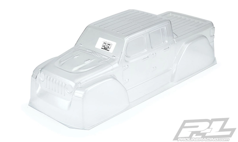 Karoserie čirá JEEP GLADIATOR RUBICON pro Slash 2 a 4wd