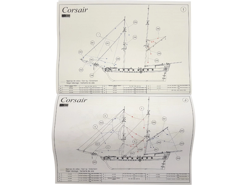 OCCRE Corsair 1:80 kit